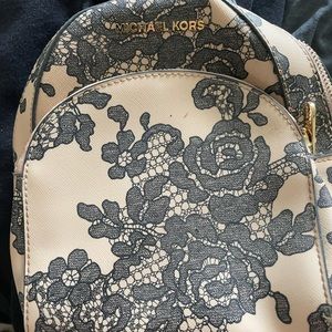 Small Michael kors back pack in new shape
